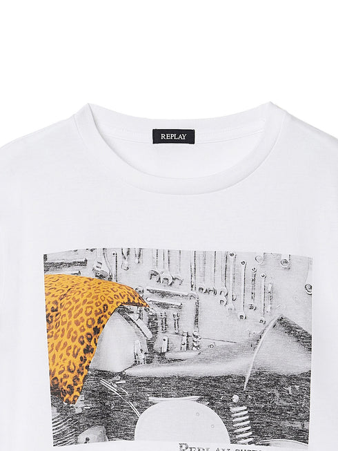 【REPLAY】”CUSTOM GARAGE"プリントTシャツ