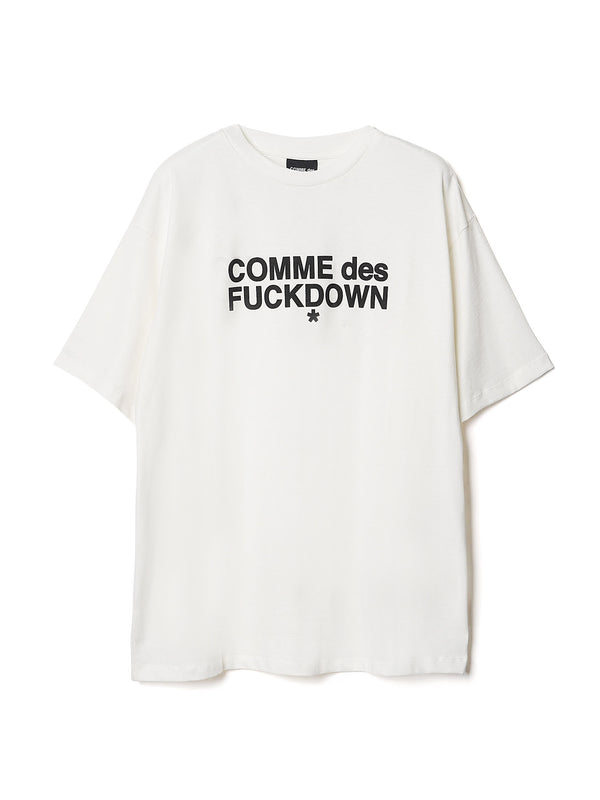 【COMME des FUCKDOWN】シンプルロゴTシャツ