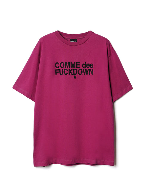 【COMME des FUCKDOWN】シンプルロゴTシャツ