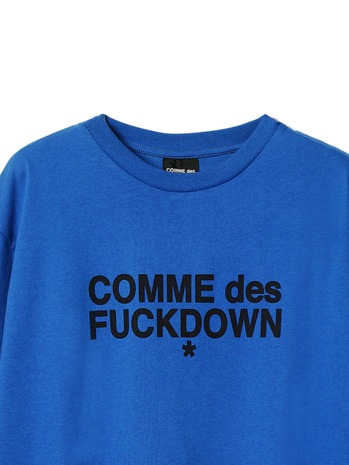 【COMME des FUCKDOWN】シンプルロゴTシャツ