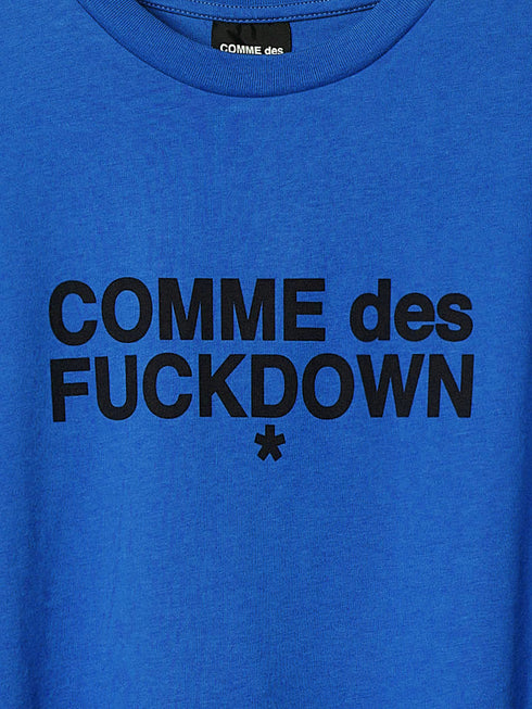 【COMME des FUCKDOWN】シンプルロゴTシャツ
