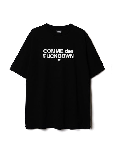 【COMME des FUCKDOWN】シンプルロゴTシャツ