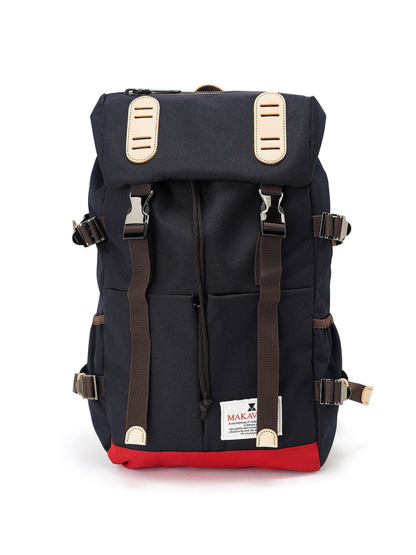 【MAKAVELIC】 TRUCKS DOUBLE BELT PMD MIX DAYPACK トラックス バックパック