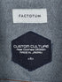 【FACTOTUM】 別注RIGID 3rd TYPE Gジャン デニムジャケット