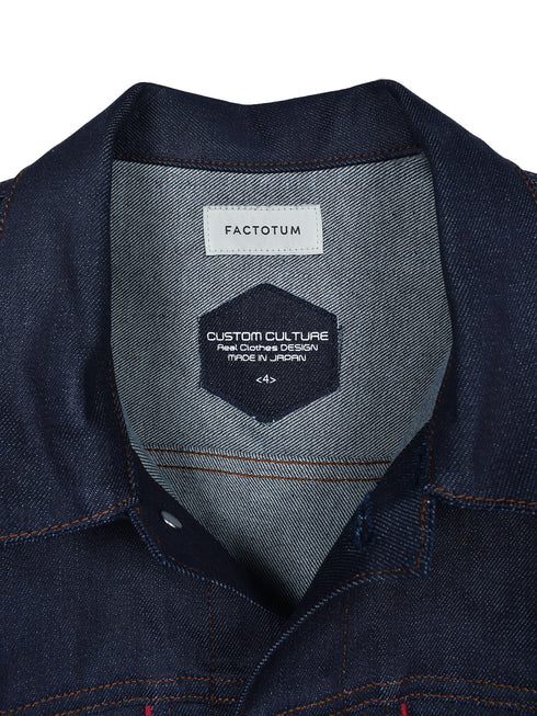 【FACTOTUM】 別注RIGID 3rd TYPE Gジャン デニムジャケット