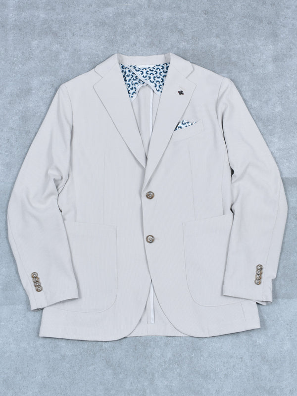 【G-STAGE】 シアサッカー ストライプ ジャケット