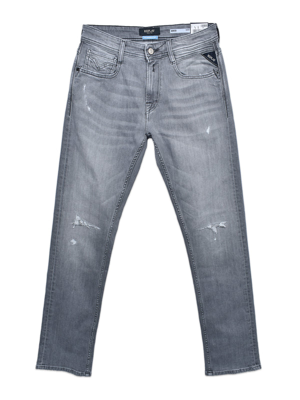 【REPLAY】 ROCCO ダメージデニム