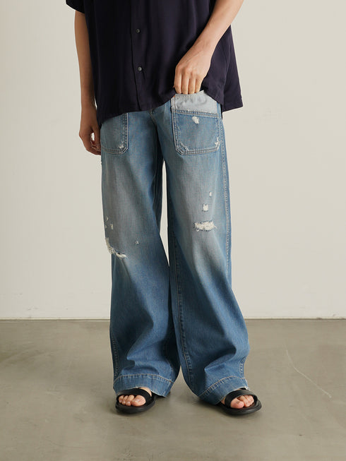 【REPLAY】 WOMEN Model WIDEデニム