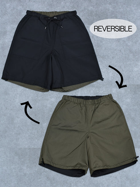 【TAION】 REVERSIBLE WIDE SHORTS