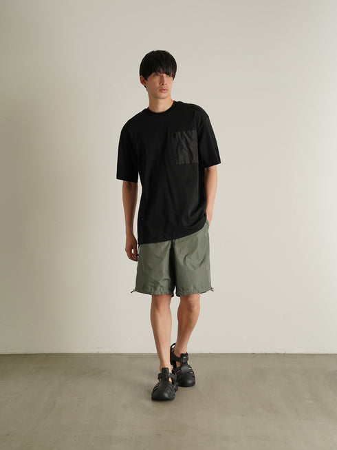 【TAION】 REVERSIBLE WIDE SHORTS
