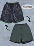 【TAION】 REVERSIBLE WIDE SHORTS