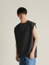【JEMORGAN LONG JOHNS】 カットオフリブノースリーブ
