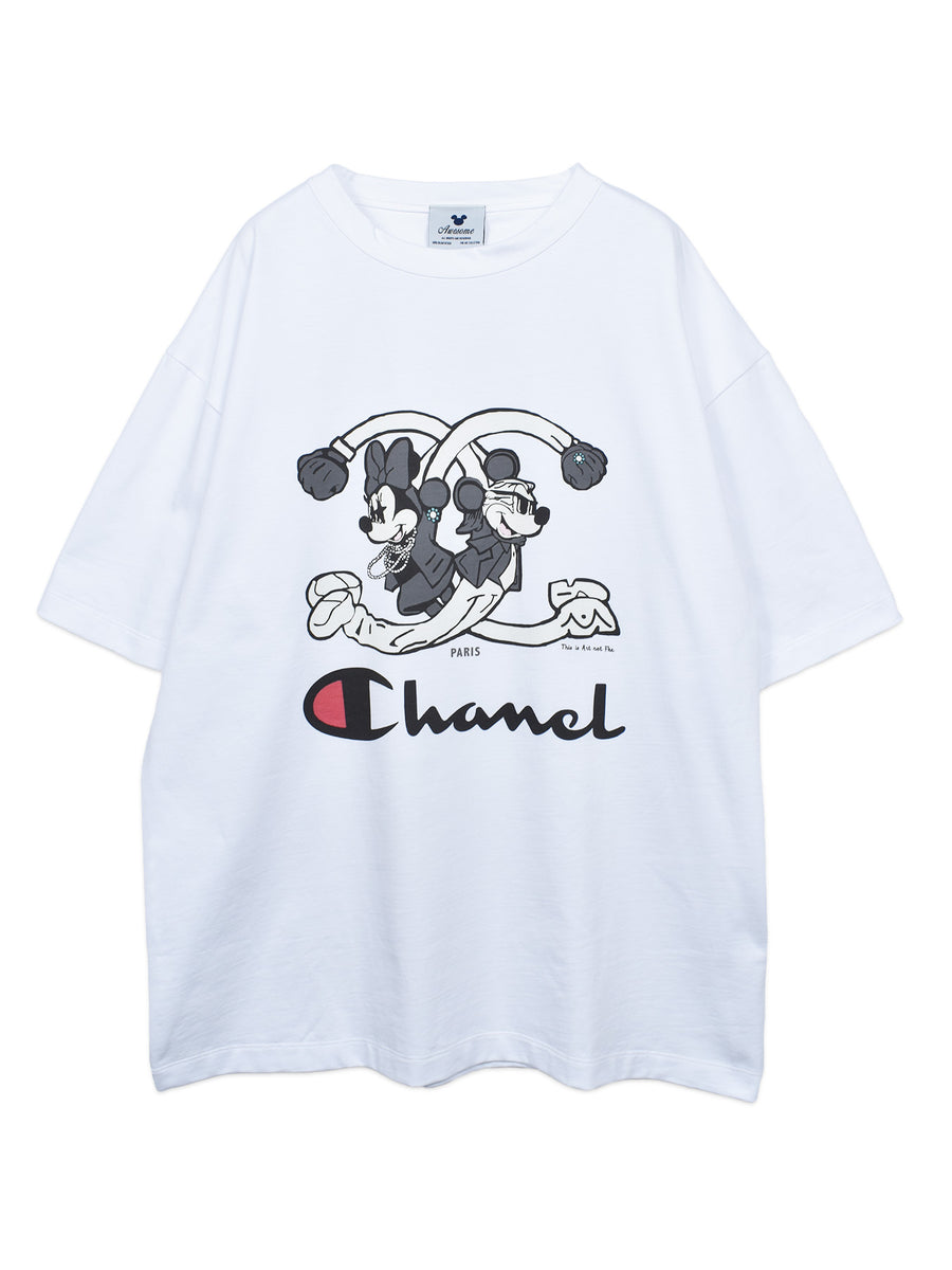 AWESOME】 Champion&CHANNELパロディ TEE – TRANSITION by PAZZO