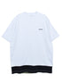 【SHOE】SHOE 裾配色切り替え TEE