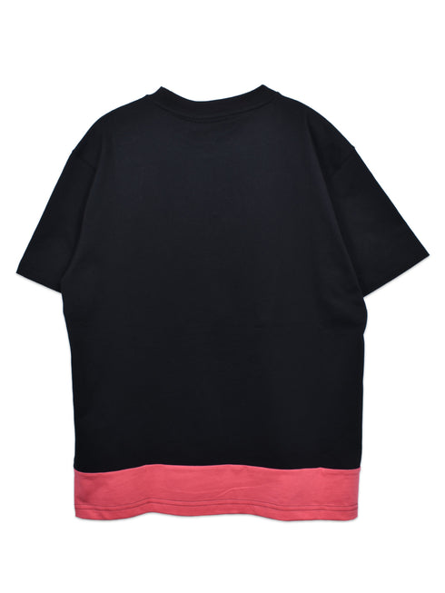 【SHOE】SHOE 裾配色切り替え TEE