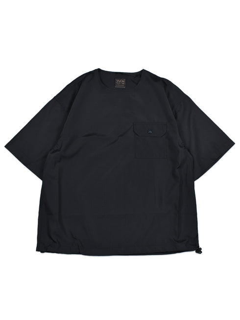 【TAION】 MILITARY CUTSEW HALF SLEEVE ノンダウン ミリタリー ハーフスリーブカットソー
