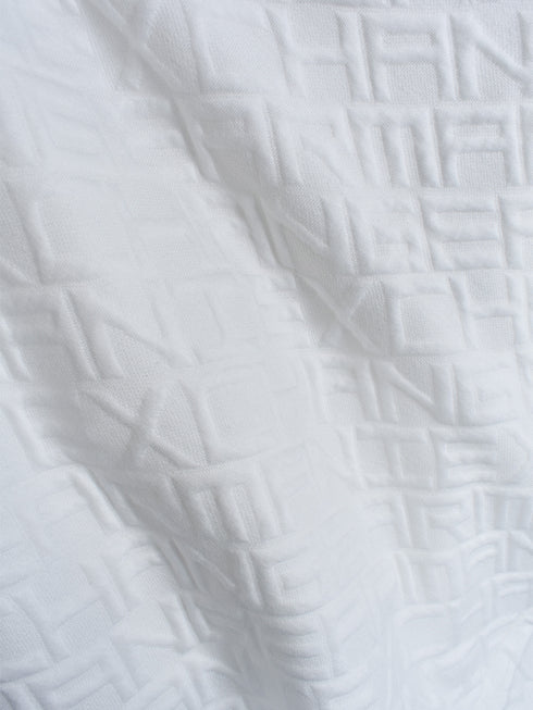 【ARMANI EXCHANGE】AX オールオーバージャカードロゴ プルパーカー