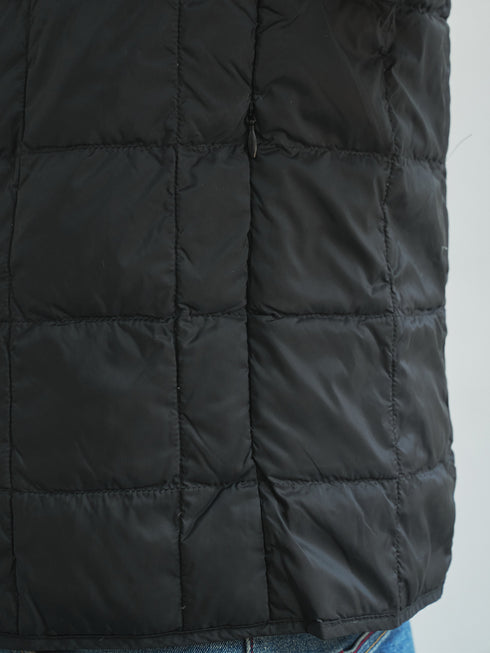 【TAION】 ベーシック クルーネックボタン インナーダウンジャケット