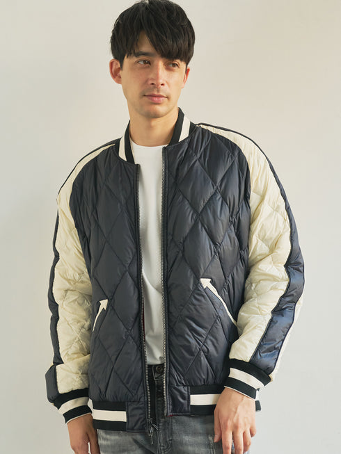 【TAION】TAION-JK04JS ジャパンスペシャル リバーシブル スカジャン ダウンジャケット