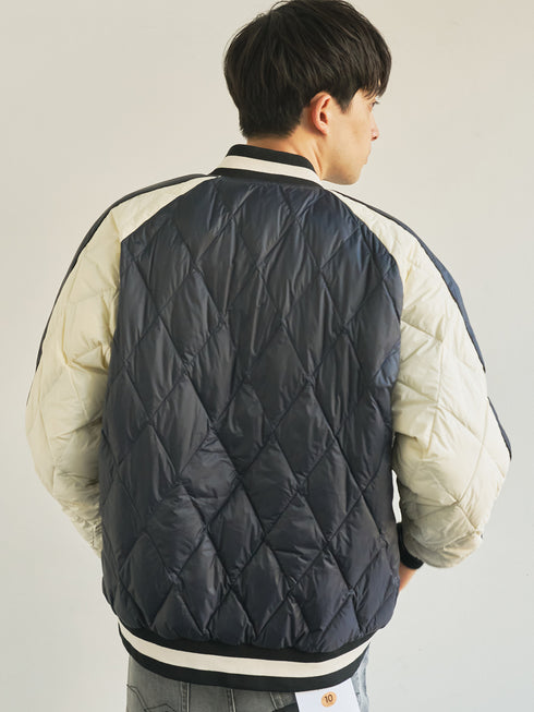 【TAION】TAION-JK04JS ジャパンスペシャル リバーシブル スカジャン ダウンジャケット