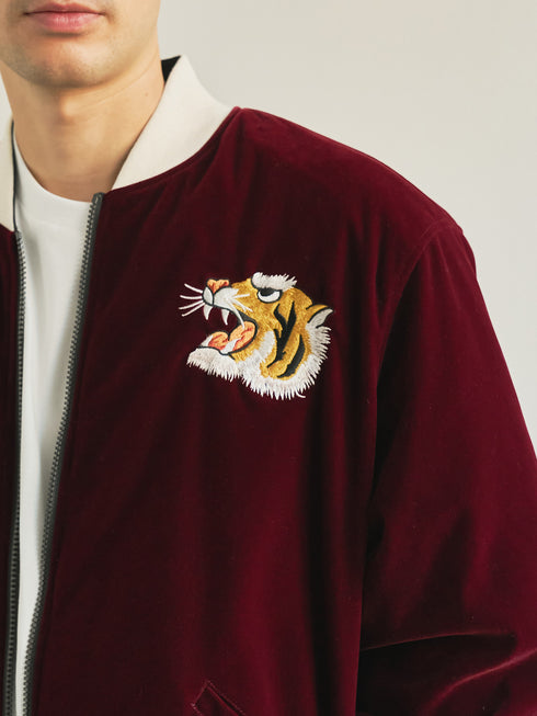 【TAION】TAION-JK04JS ジャパンスペシャル リバーシブル スカジャン ダウンジャケット