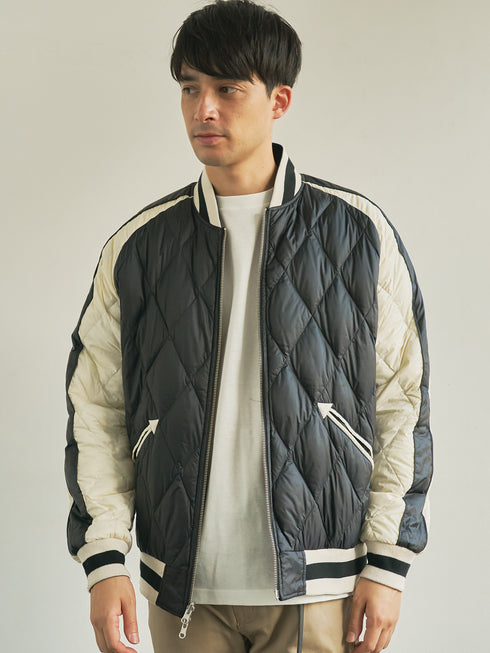 【TAION】TAION-JK04JS ジャパンスペシャル リバーシブル スカジャン ダウンジャケット