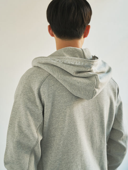 【1PIU1UGUALE3】 HOODED RHINESTONE HOODIE