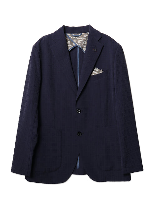 【G-STAGE】 ブロックサッカーストレッチ シングルジャケット