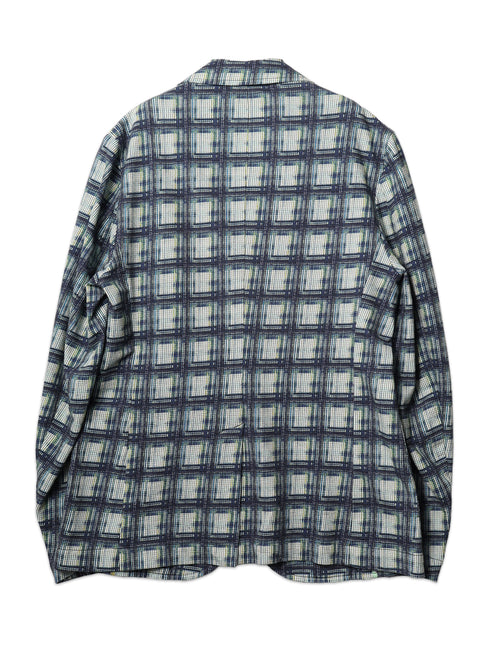 【EN AVANCE】 ニットジャガードジャケット