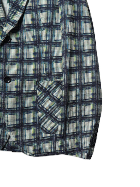 【EN AVANCE】 ニットジャガードジャケット