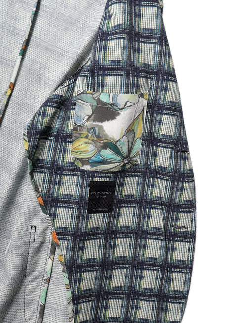 【EN AVANCE】 ニットジャガードジャケット