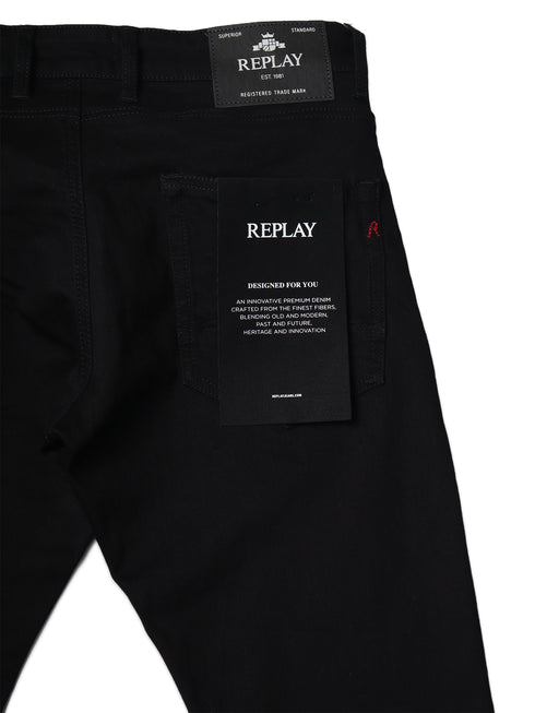 【REPLAY】ENNYS ブラックデニム