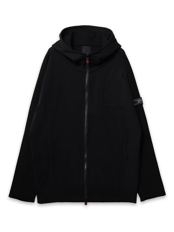 【G-STAGE】 ニットコンビ パーカー