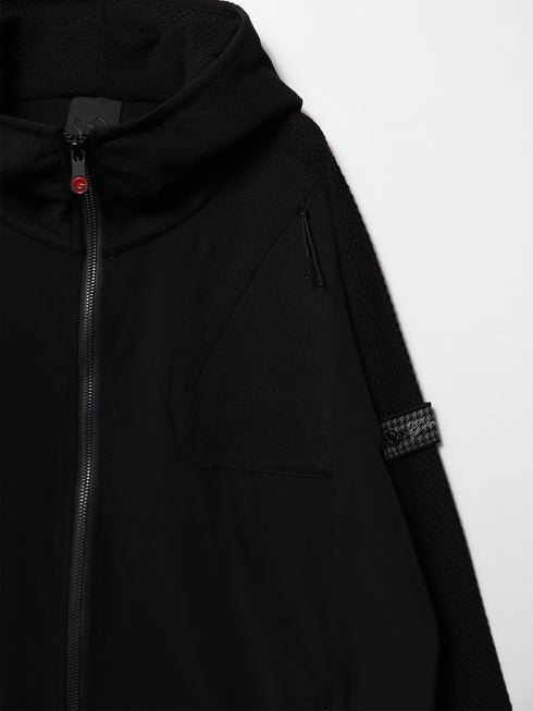 【G-STAGE】 ニットコンビ パーカー