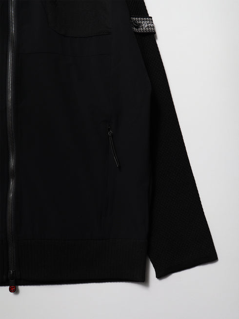 【G-STAGE】 ニットコンビ パーカー