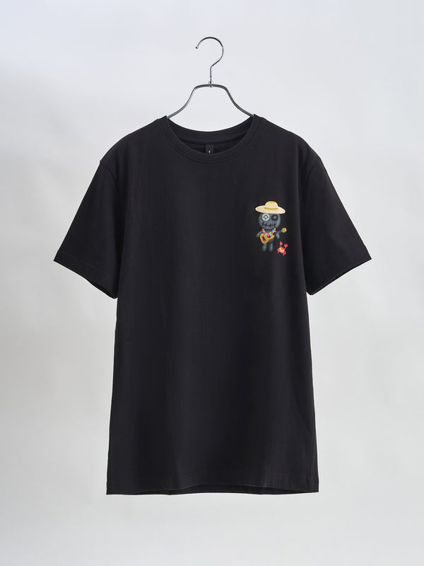 【WRONG FRIENDS】 リゾートグラフィックVooDooキャラ プリント TEE