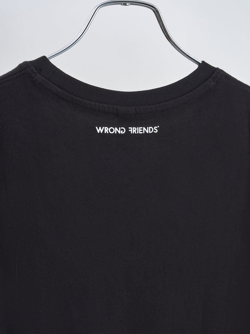 【WRONG FRIENDS】 リゾートグラフィックVooDooキャラ プリント TEE
