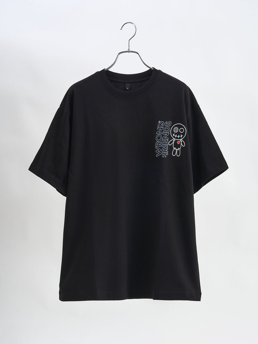 WRONG FRIENDS】 VooDooキャラ＆ロゴ プリント TEE – TRANSITION by PAZZO