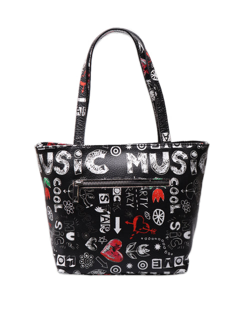 【ALBERTO BONI】 LEATHER PRINT MINI トート