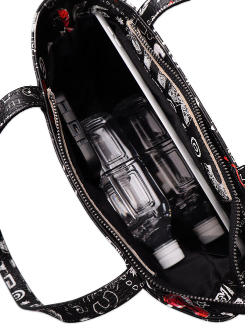 【ALBERTO BONI】 LEATHER PRINT MINI トート