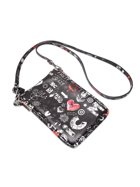 【ALBERTO BONI】 LEATHER PRINT サコッシュ