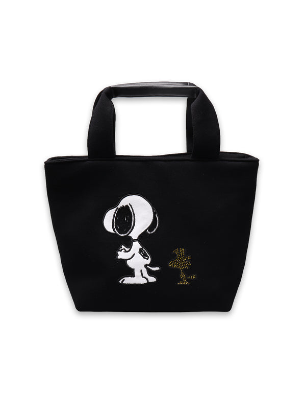 【1PIU1UGUALE3】 1PIU1UGUALE3 RELAX × SNOOPY 2 SWEAT MINI BAG ミニトート