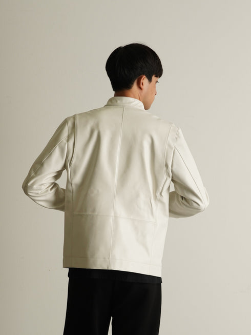 【CUSTOM CULTURE】 ラムレザー シングルライダース