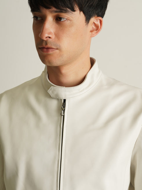 【CUSTOM CULTURE】 ラムレザー シングルライダース