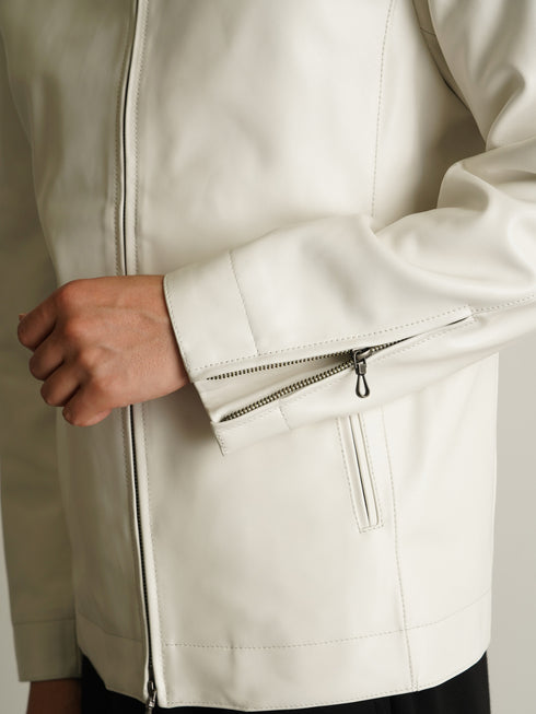 【CUSTOM CULTURE】 ラムレザー シングルライダース