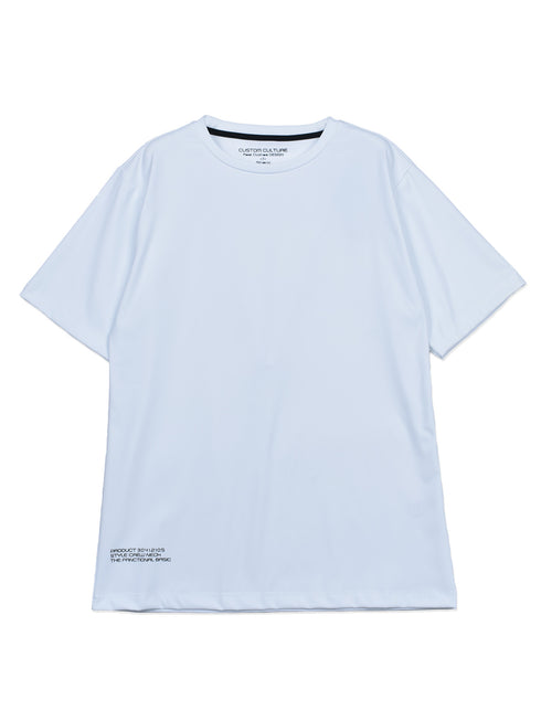 【CUSTOM CULTURE】DOUBLEジャージ クルーネックTシャツ