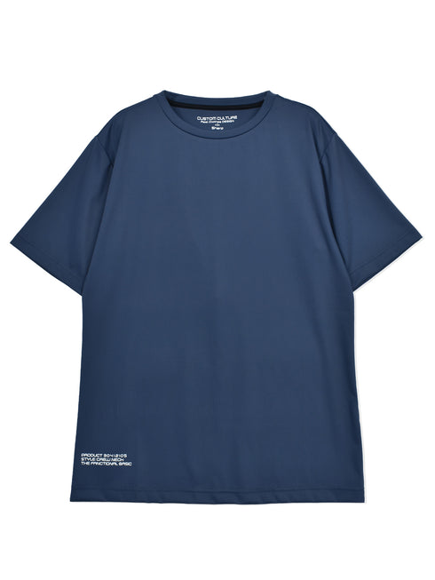 【CUSTOM CULTURE】DOUBLEジャージ クルーネックTシャツ