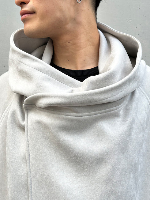 【CUSTOM CULTURE】ポンチスエード マントコート