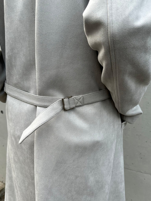 【CUSTOM CULTURE】ポンチスエード マントコート