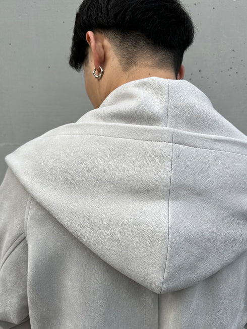 【CUSTOM CULTURE】ポンチスエード マントコート